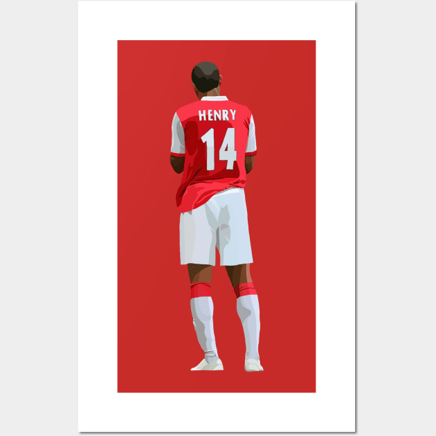 Thierry Henry Wall Art by Webbed Toe Design's